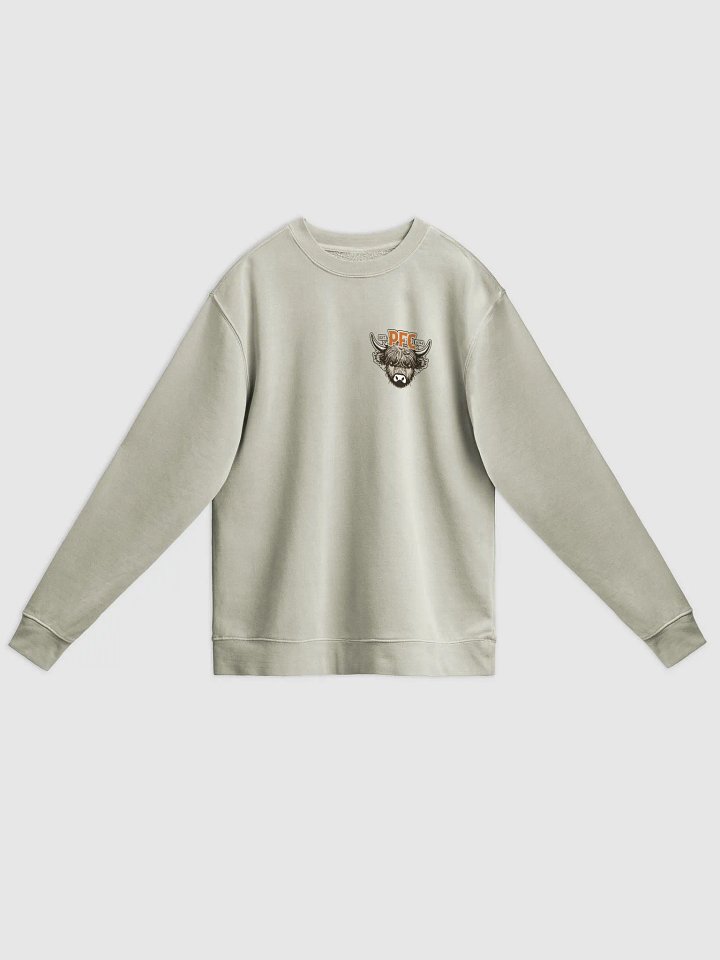 Highland Cow Pigment Dyed Sweatshirt product image (2)