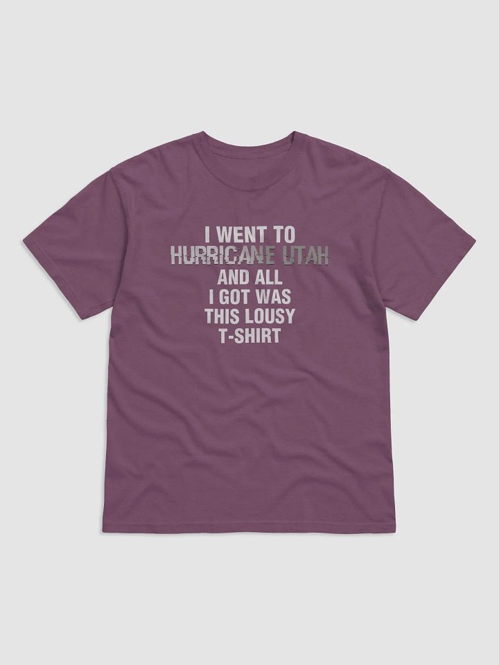 I Went to Hurricane Utah and all I got was this Lousy T-Shirt product image (3)