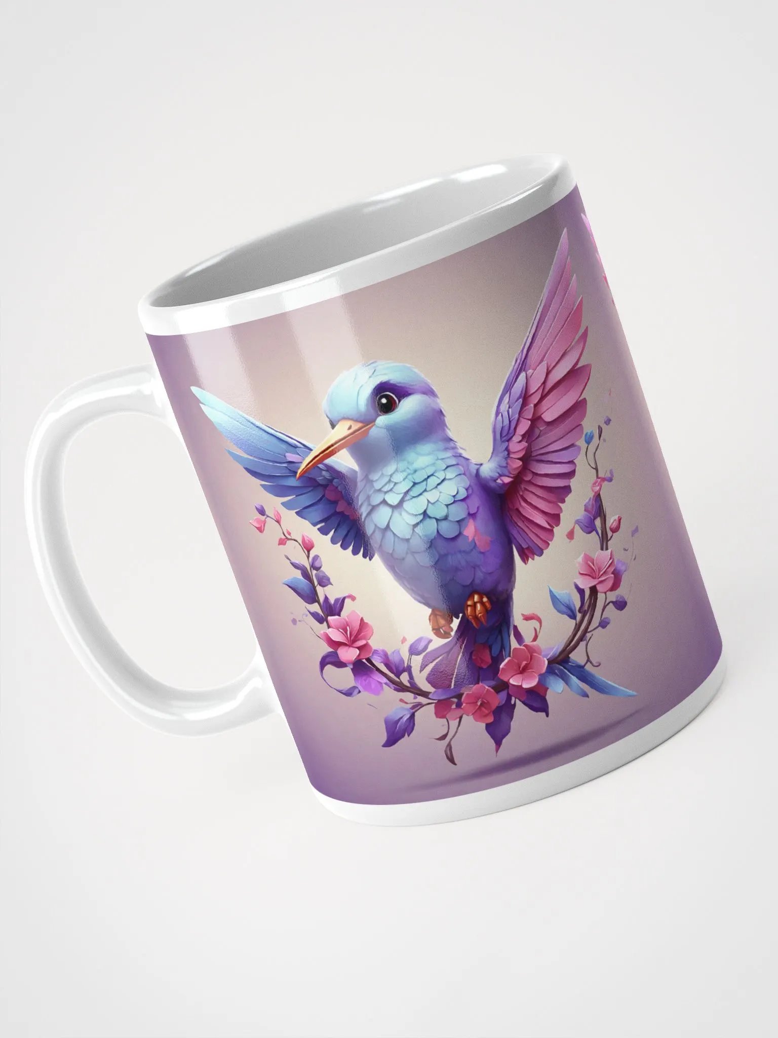 Flying bird glossy mug product image (6)