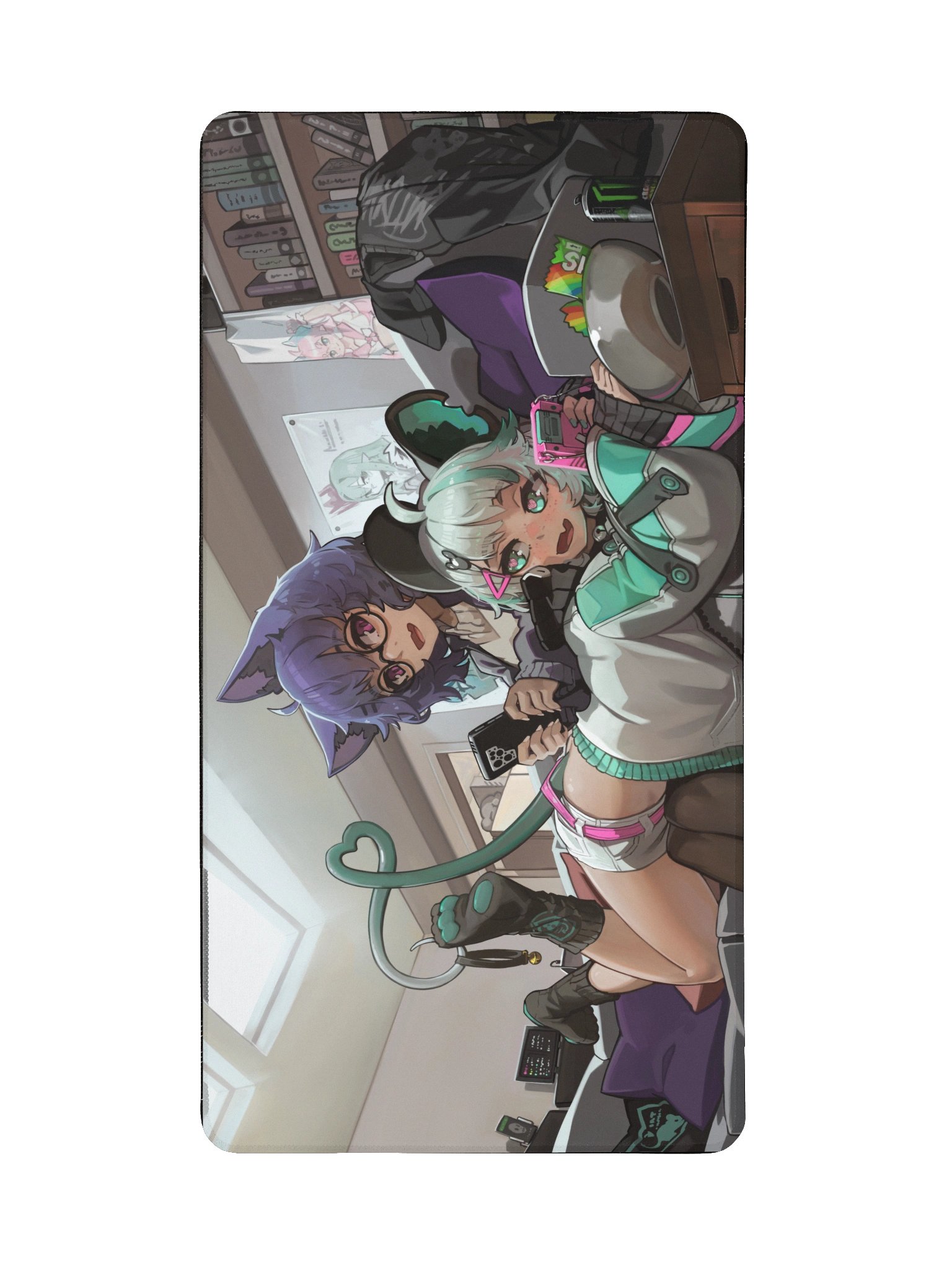 Kourra x Mushy Desk Mat 15.5x31.5 product image (2)