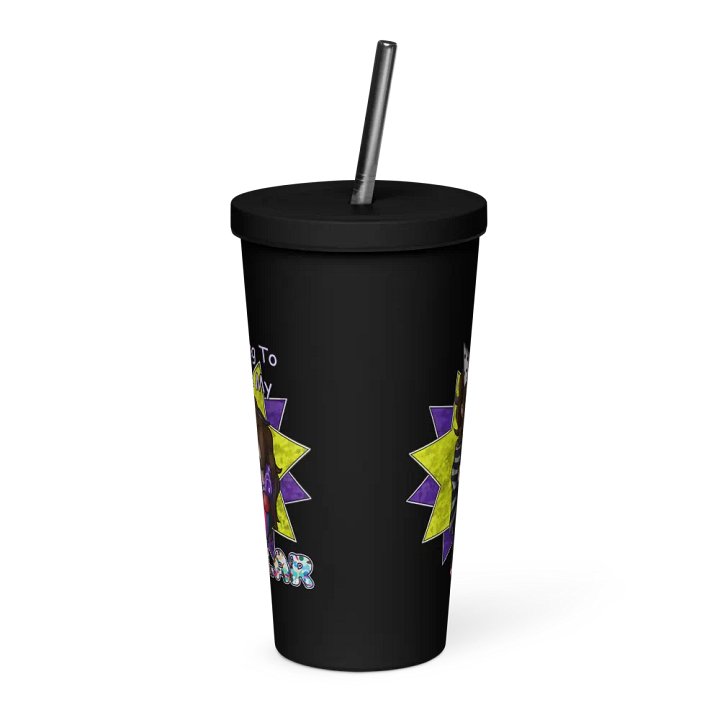 Denbo the Clown - Insulated Tumbler (With Straw) product image (2)