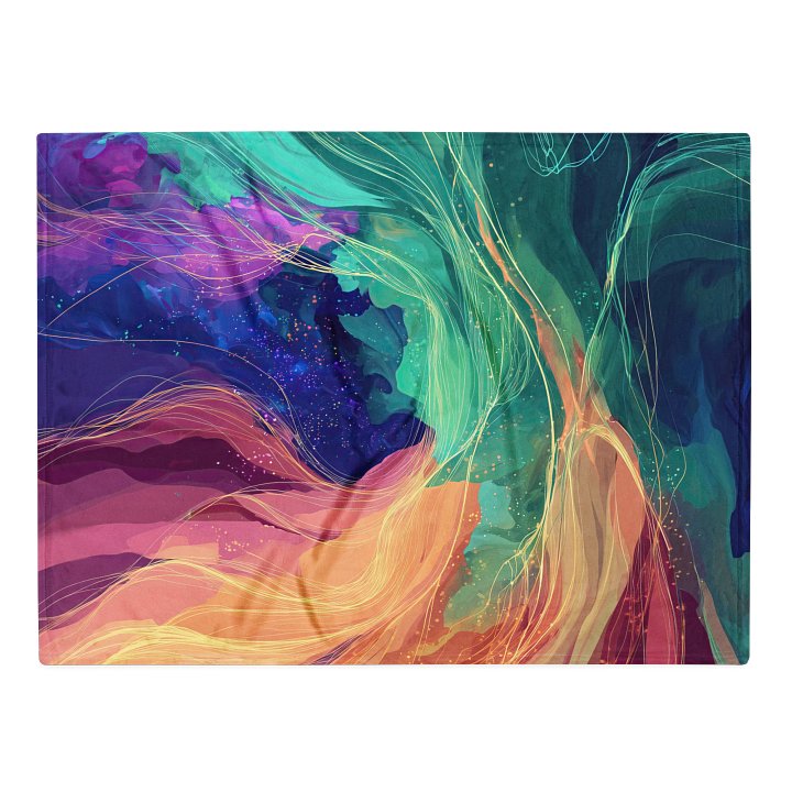 Abstract Wavy Throw product image (1)