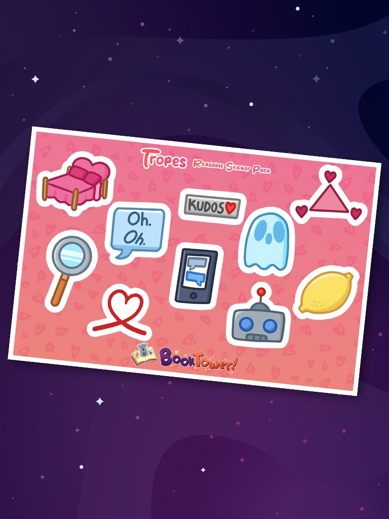 Tropes Sticker Pack - Sticker Sheet product image (1)