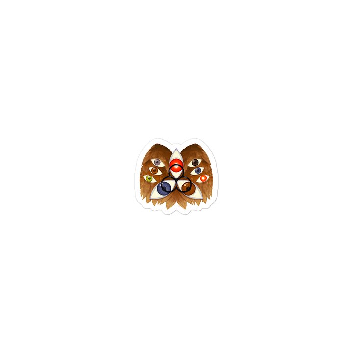 Six Eyes Logo Sticker product image (2)