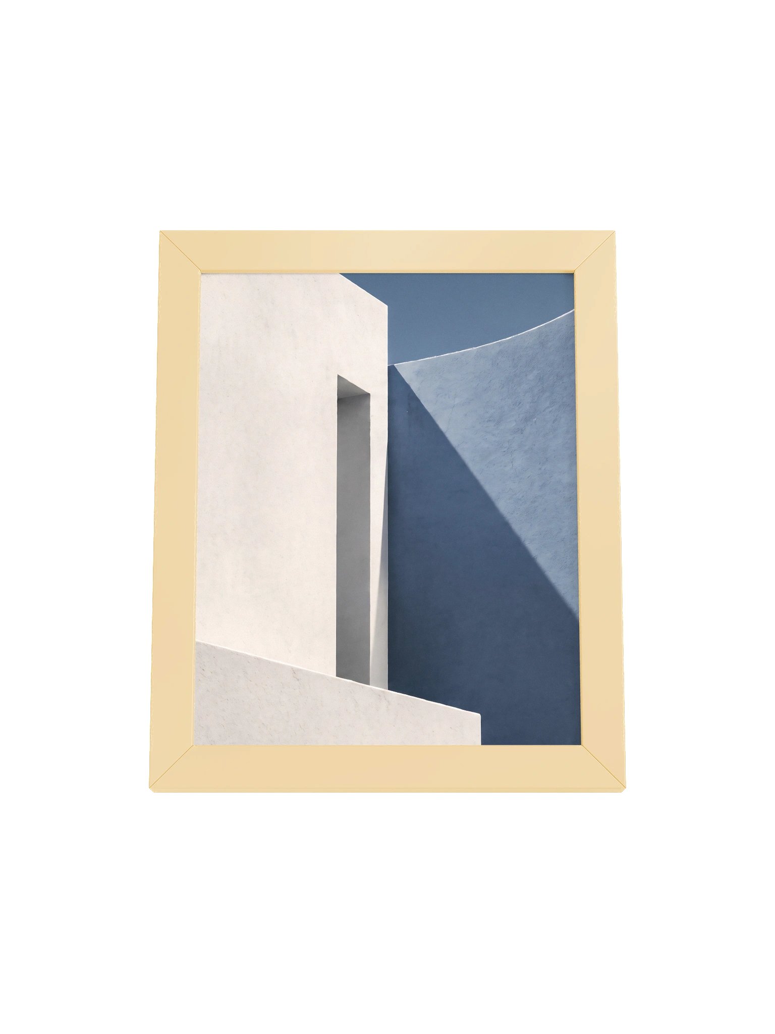 Cycladic Light - Minimalist Mediterranean Architecture Wall Art product image (64)