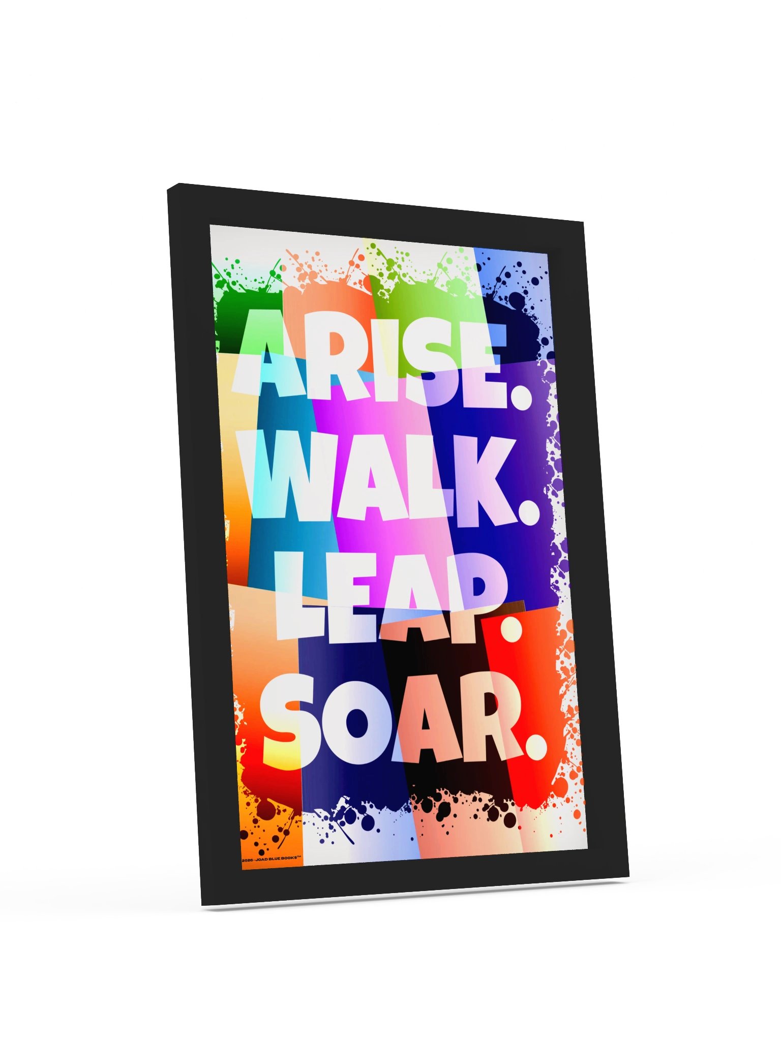 Motivational Framed High-Quality Poster Bold- Fall Aesthetic product image (4)