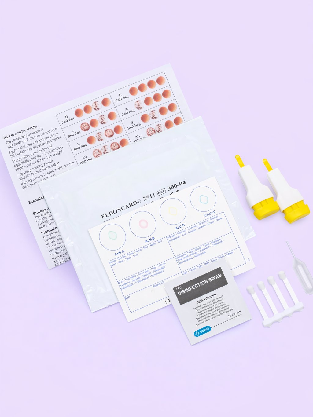 Blood Typing Test Kit product image (2)