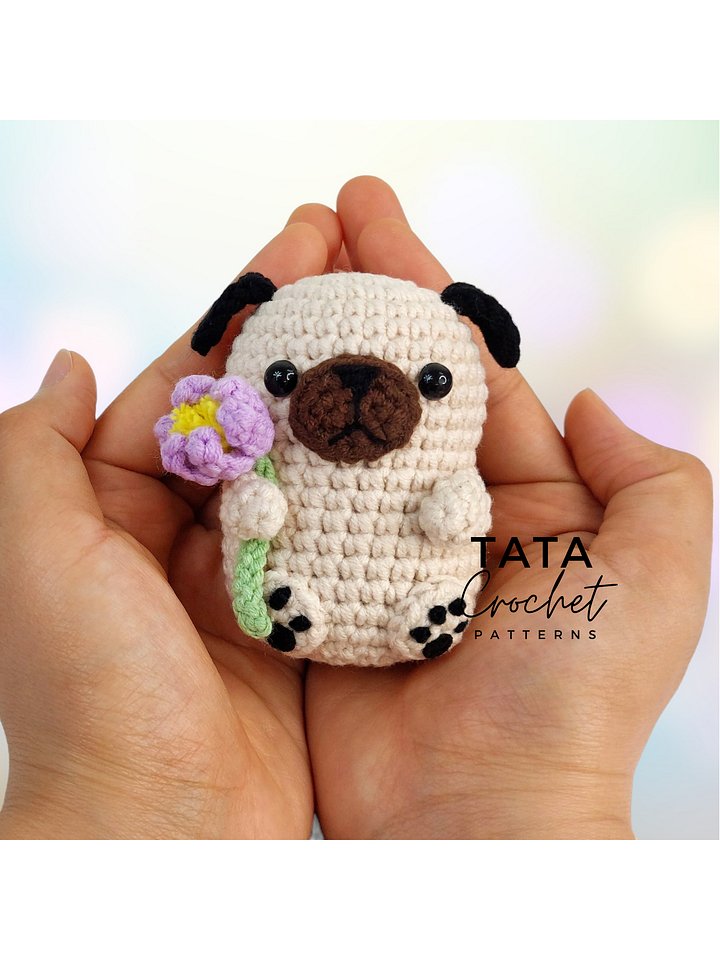 PDF Pattern -♡- Crochet Pug Dog product image (2)