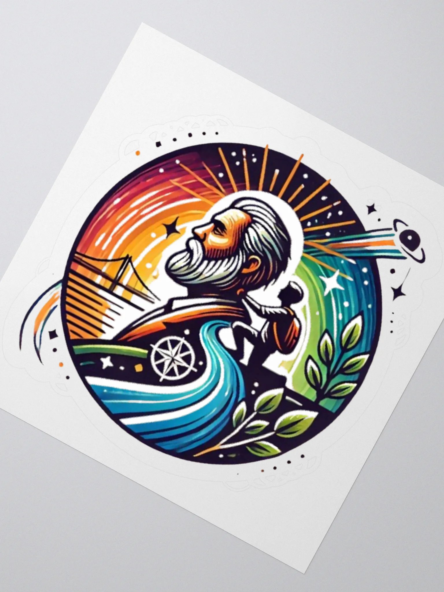Wanderlust Exploration Sticker Pack product image (5)