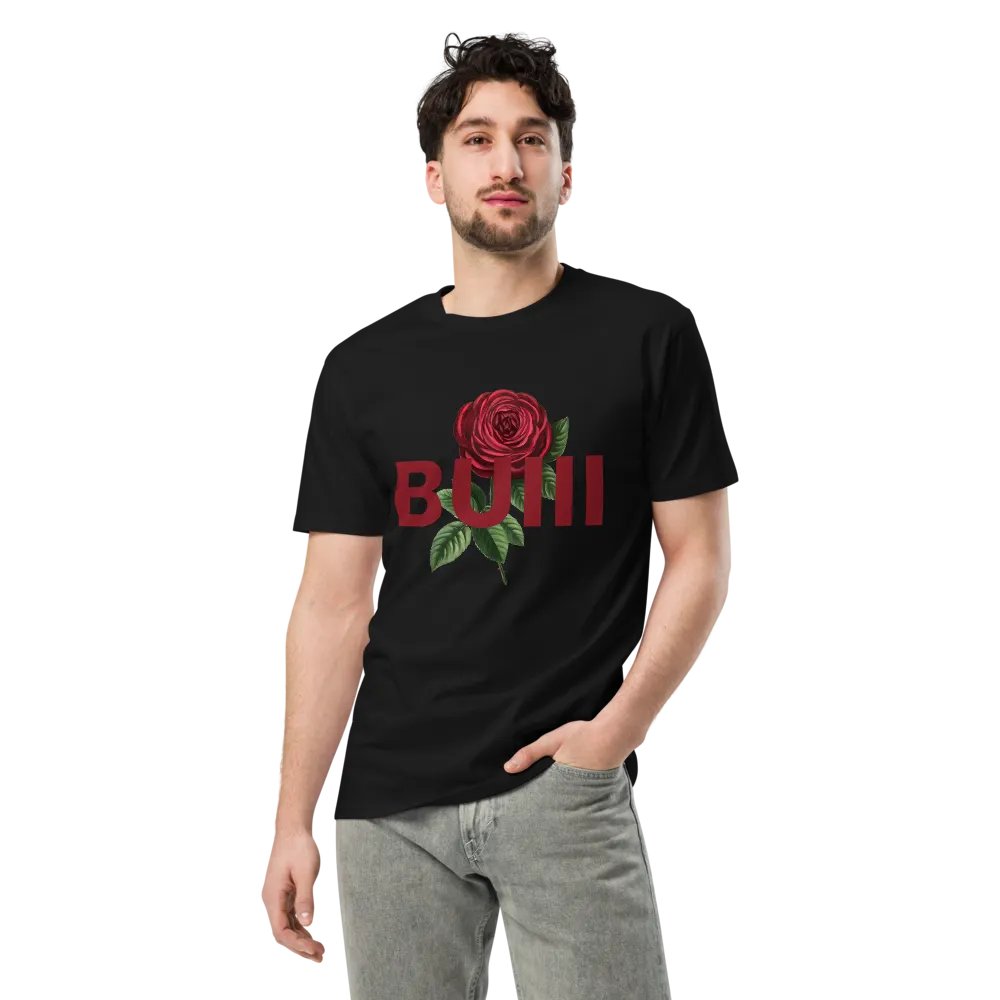 BUIII Logo Rose T-shirt product image (7)