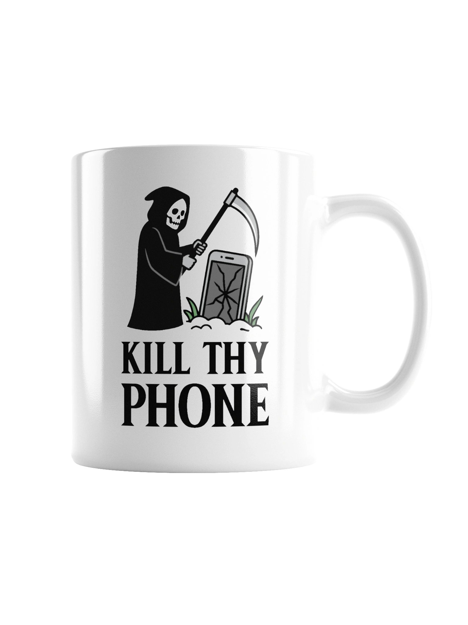 Kill Thy Phone White Mug product image (7)