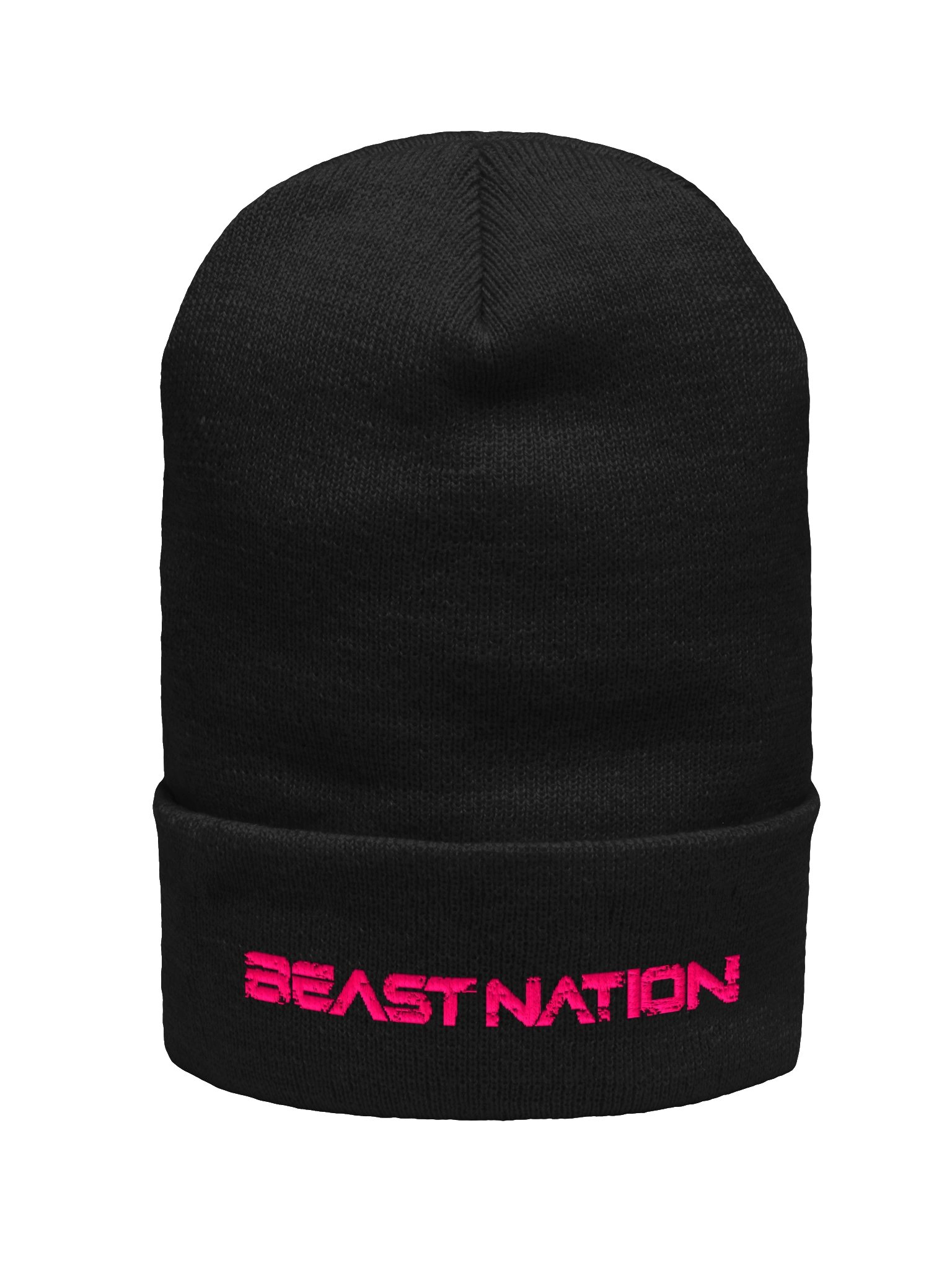 Beast Nation Essential Beanie Pink product image (1)