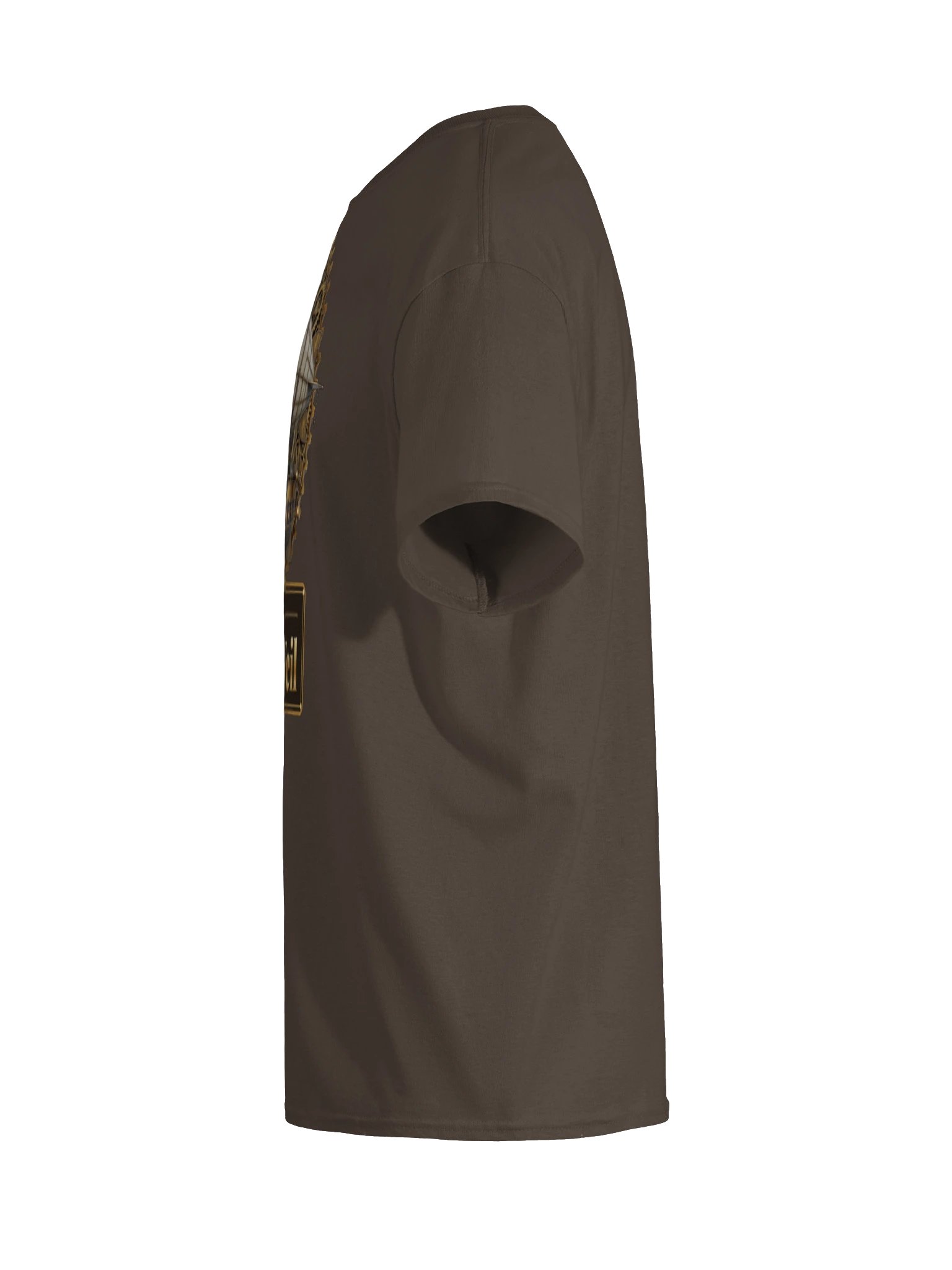 The Brass Veil — Tee (Dark Chocolate / Dark Heather) product image (9)