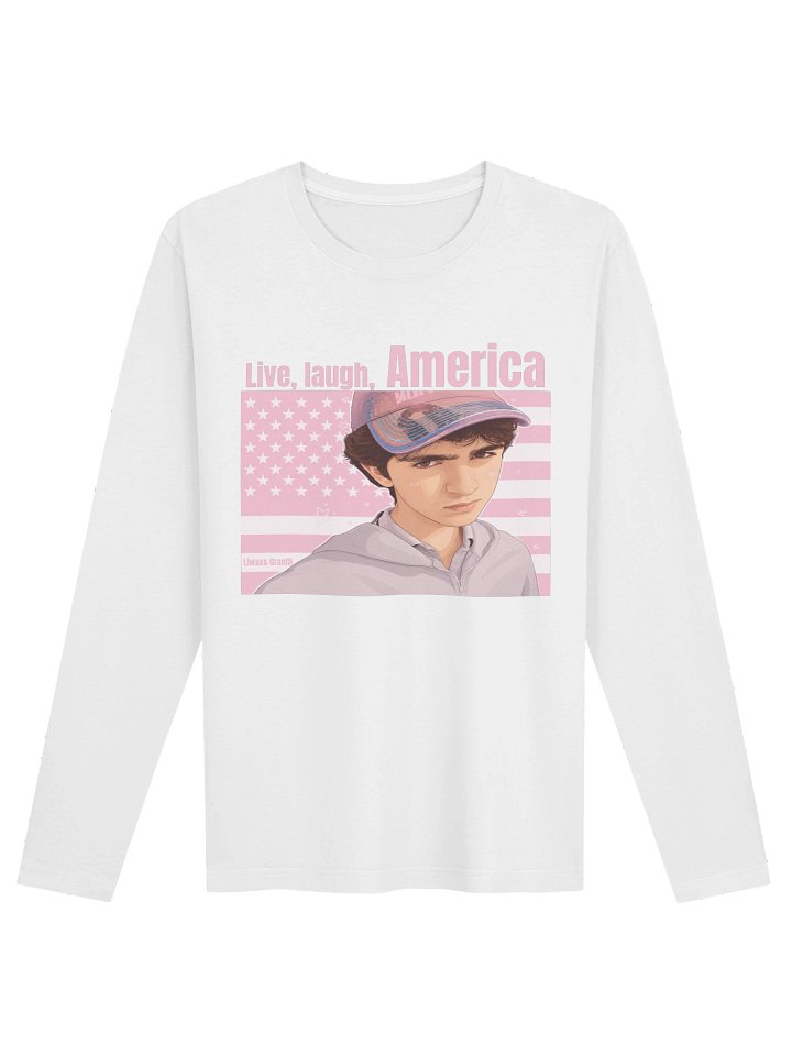 "LIVE, LAUGH, AMERICA" Long Sleeve product image (3)