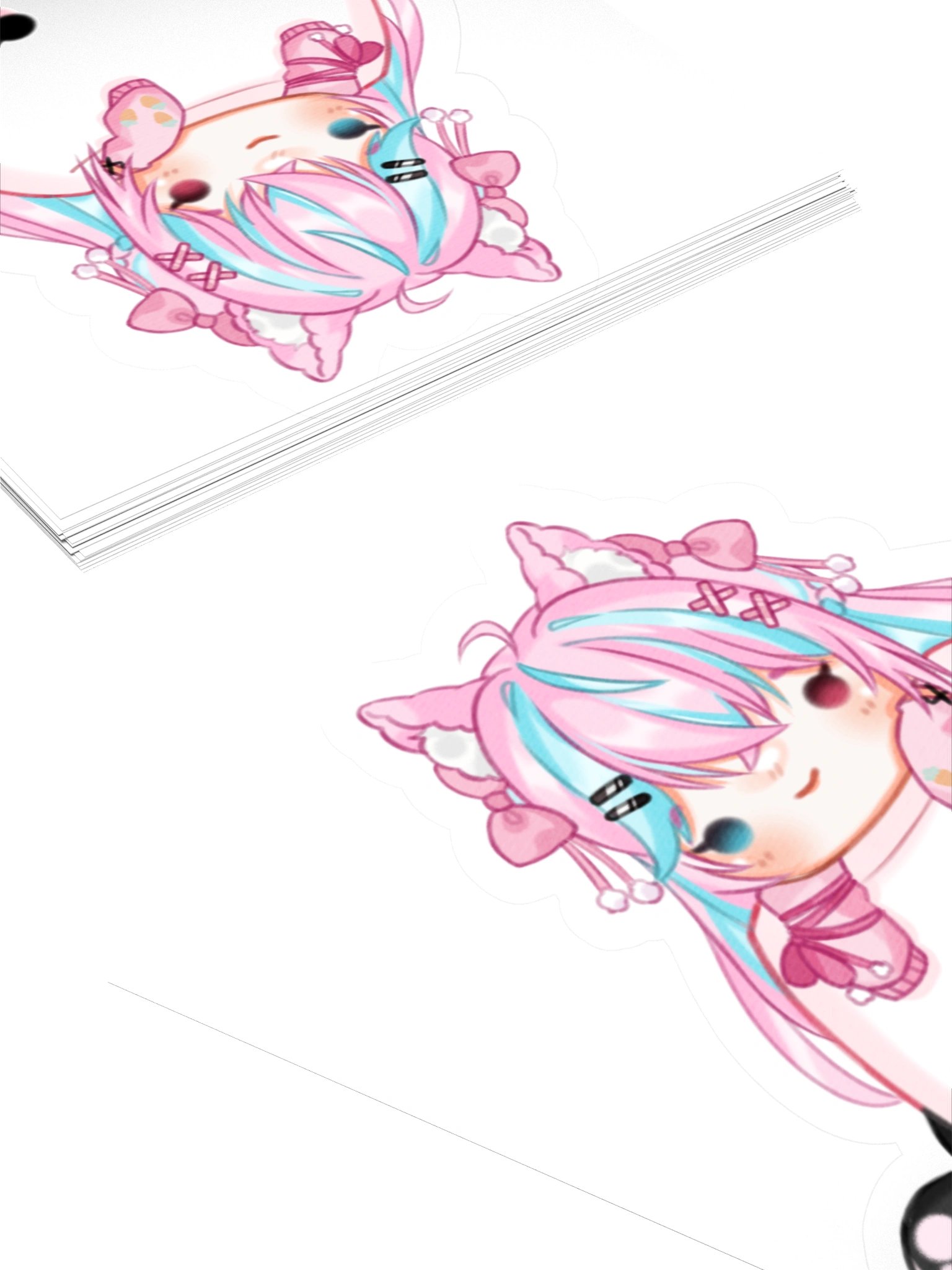 marshmallow pink sticker product image (4)