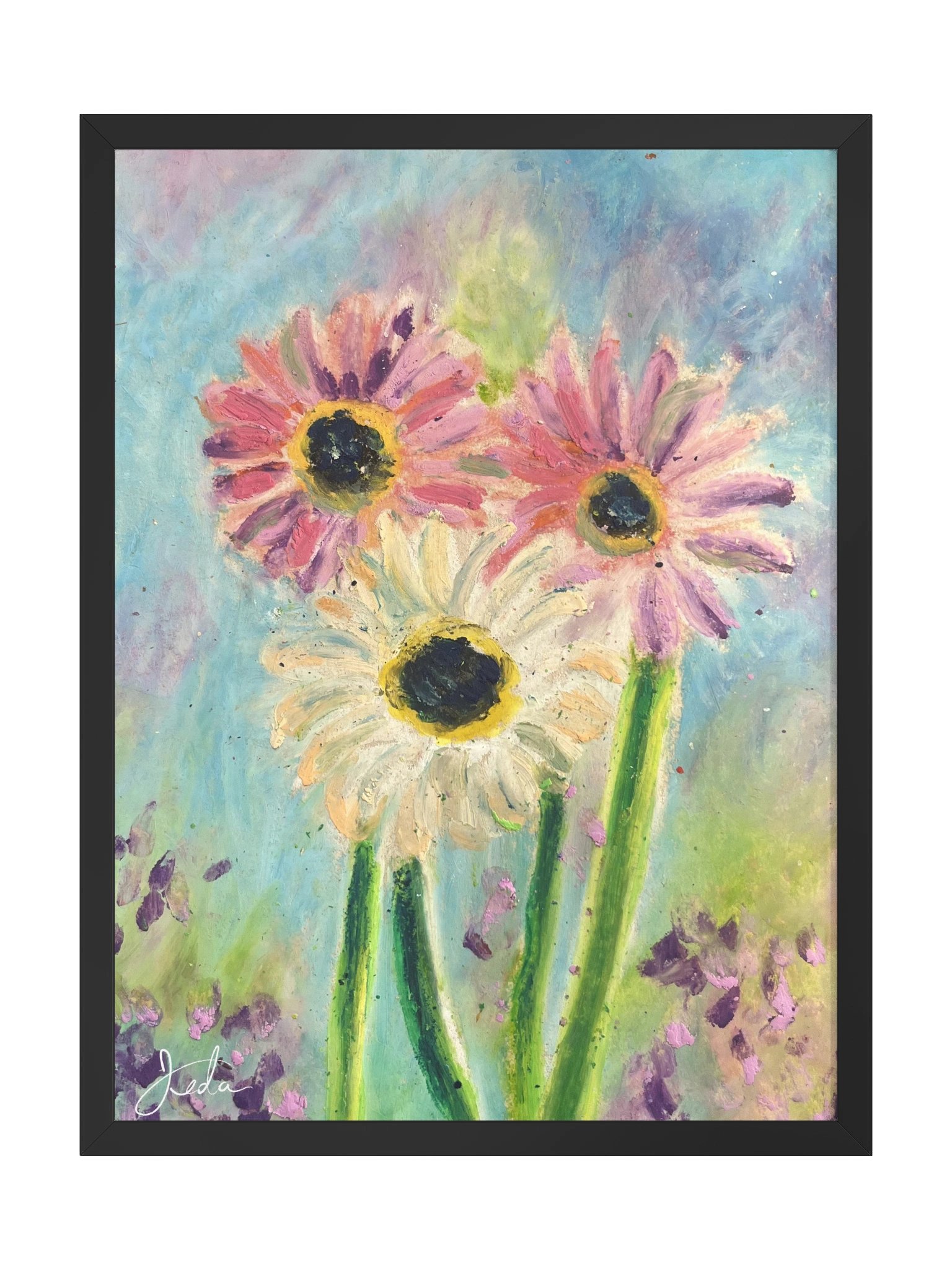 daisies Framed product image (1)