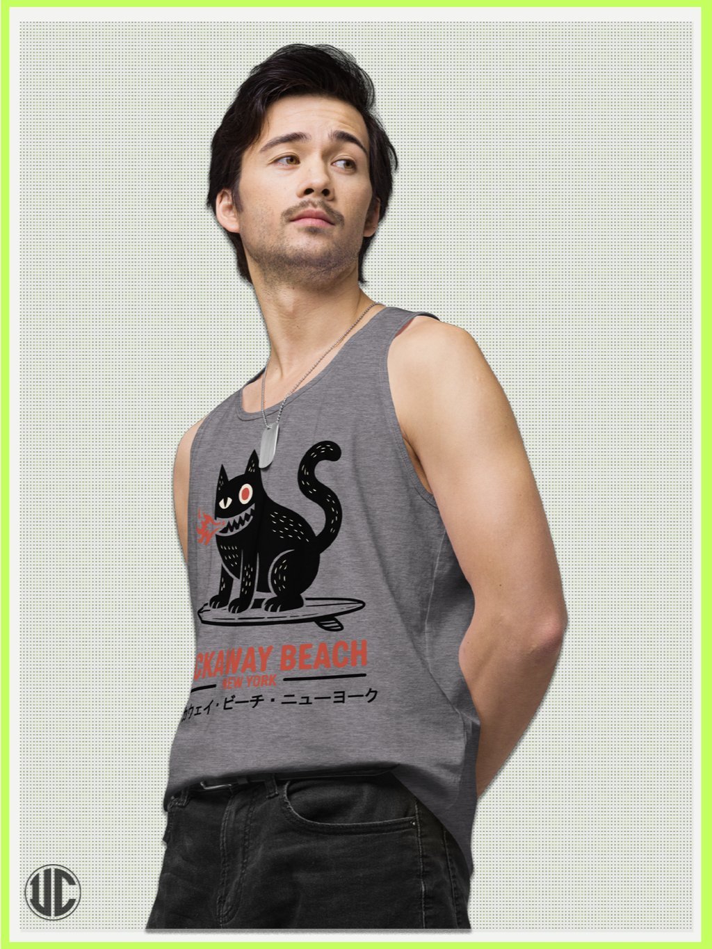UnkoCon - Rockaway Beach NY Surfer Men's Tank Top product image (4)