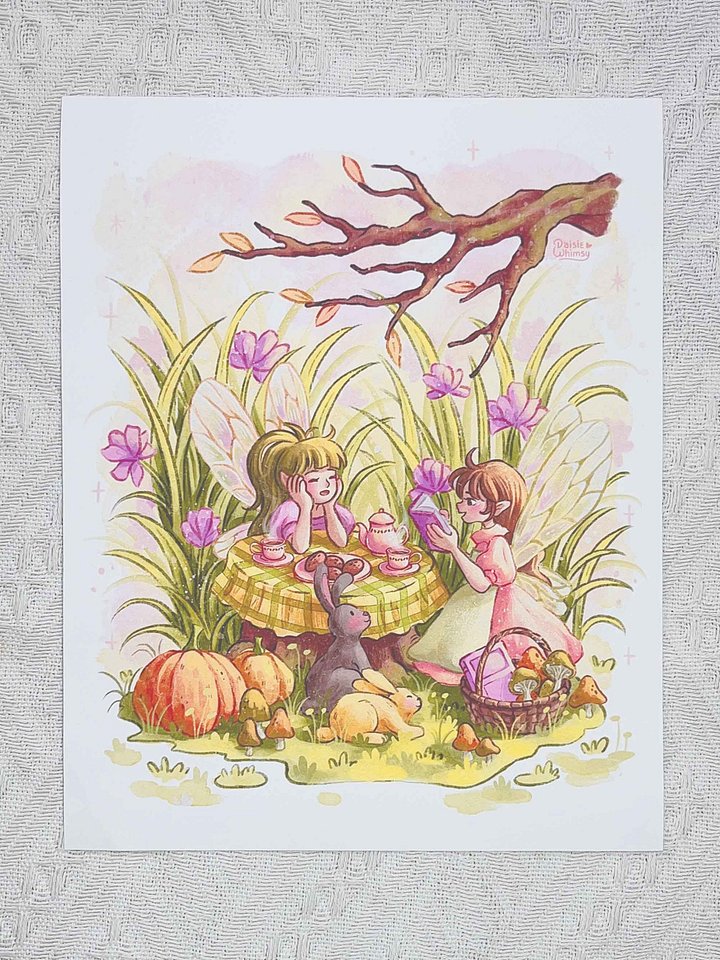 Autumn Tea Party - Print 8x10 product image (2)