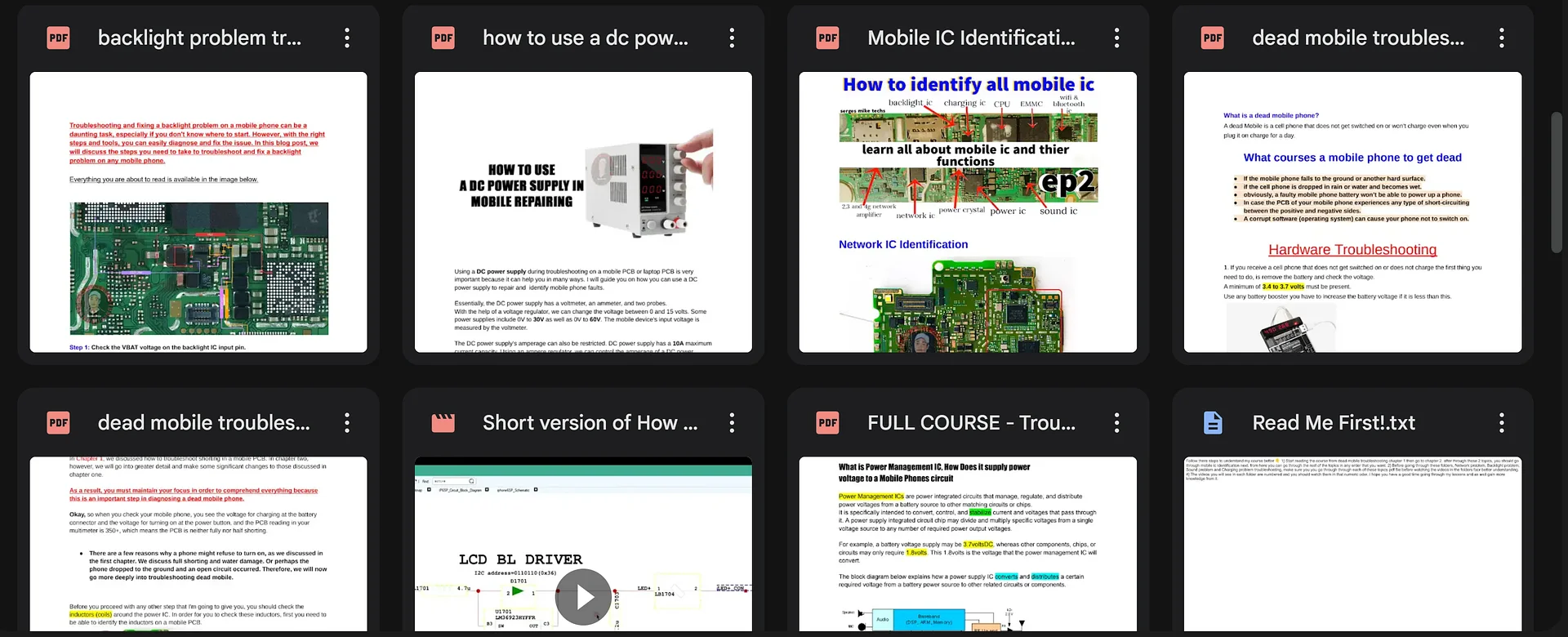 BUY - Basic Level Mobile Repairing Course product image (6)