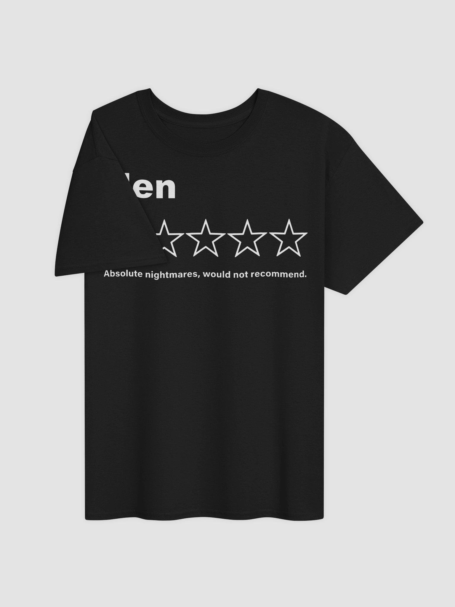 Men 1 Star Review T-Shirt - Funny Sarcastic Dating Humor Tee product image (3)