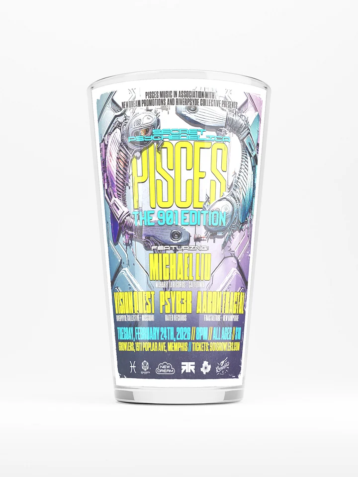 Pisces: the 901 Edition Shaker Pint Glass product image (1)