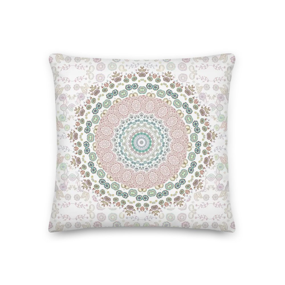 Symmetrical Serenity Mandala Pillow product image (1)