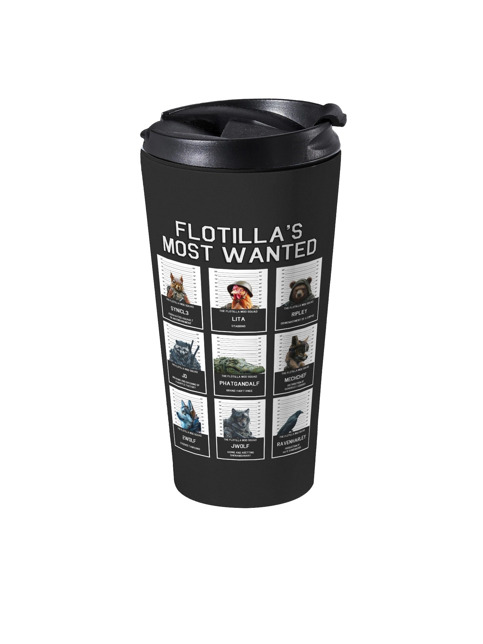 Mod Mugshots - Travel Mug product image (2)