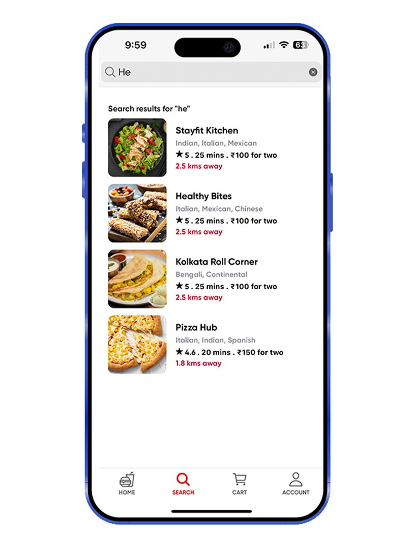 Ionic 8+ Customer Food Delivery App UI Template product image (7)