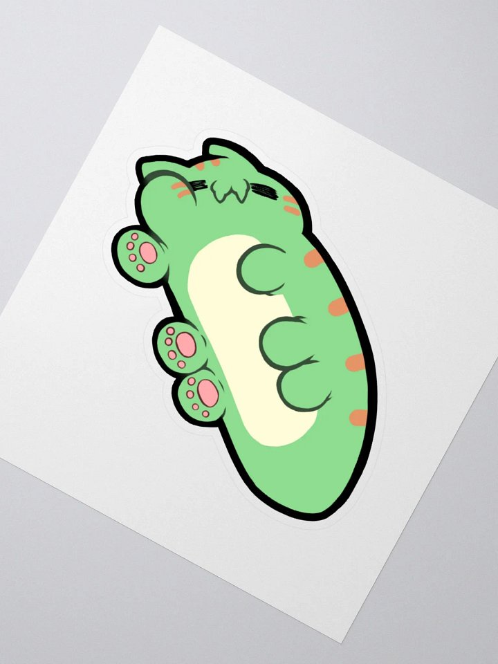 Sleepy Bean Sticker product image (2)