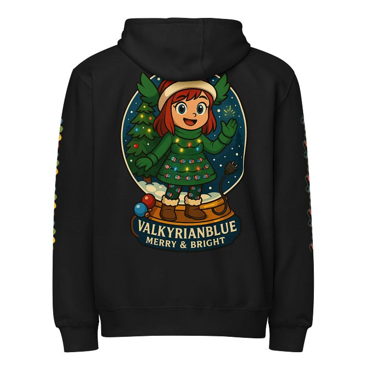 Valky's Merry & Bright Holiday Hoodie product image (2)