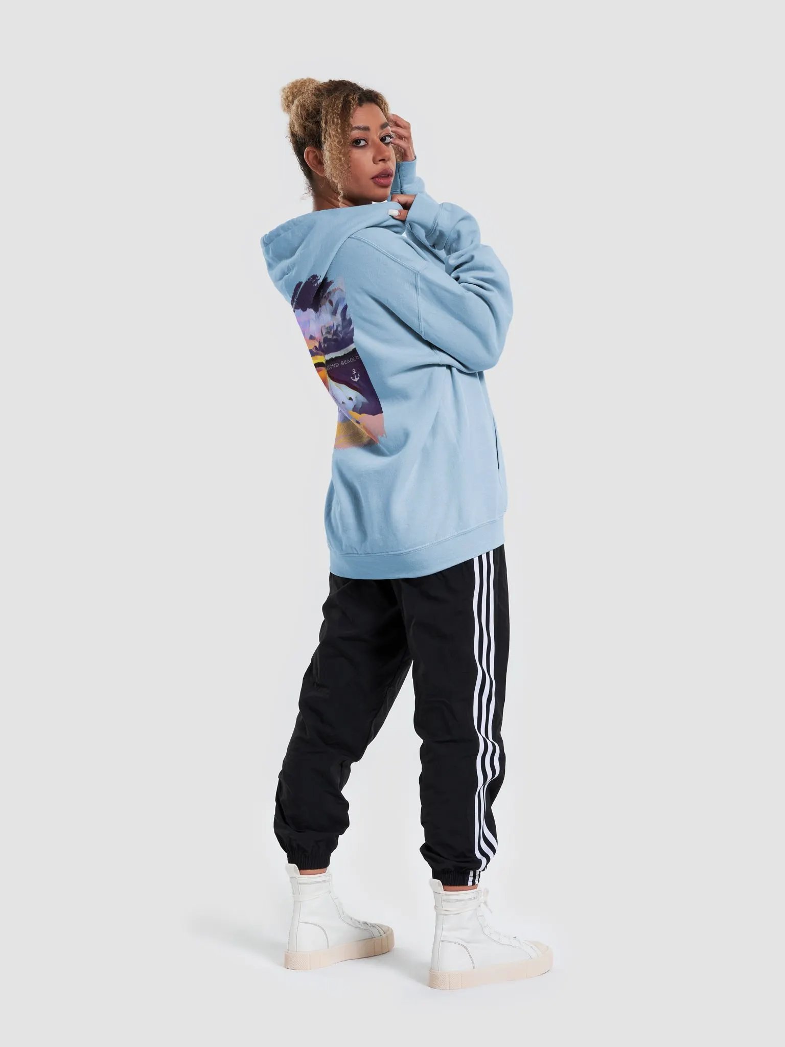 Sachuest Beach Sunset Hoodie (Midweight Fabric) product image (6)
