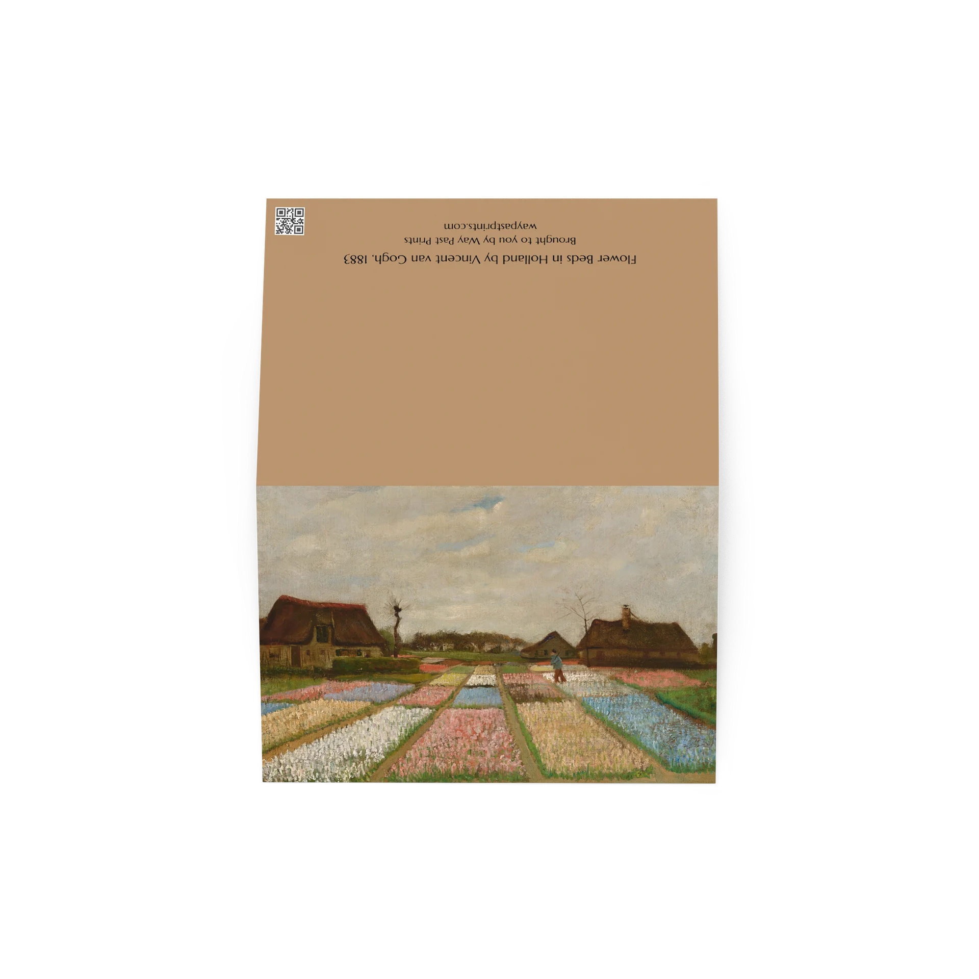 Flower Beds in Holland (Vincent van Gogh) Greeting Card product image (3)