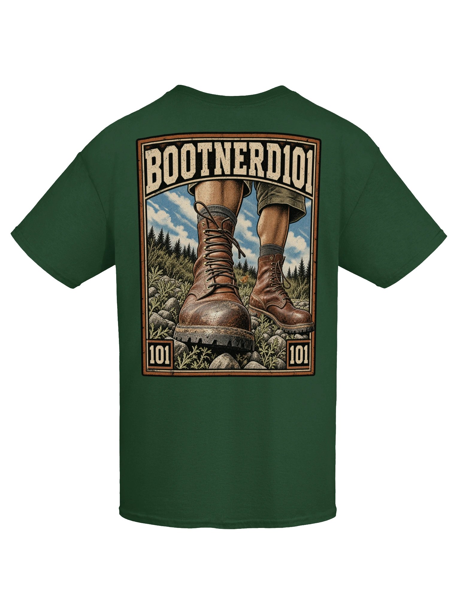 BootNerd101 Boots on the ground Logo Tee product image (7)