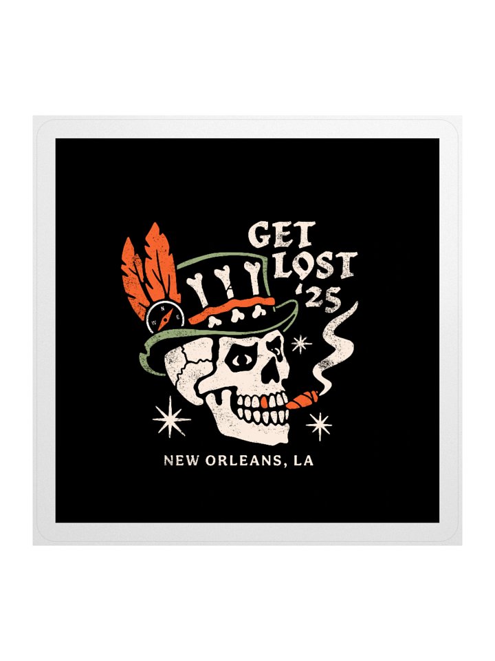 New Orleans Get Lost Sticker product image (1)