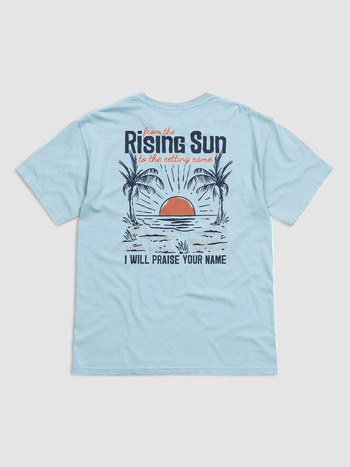 Praise Your Name - Psalm 113:3 Tee - Light Colors product image (2)