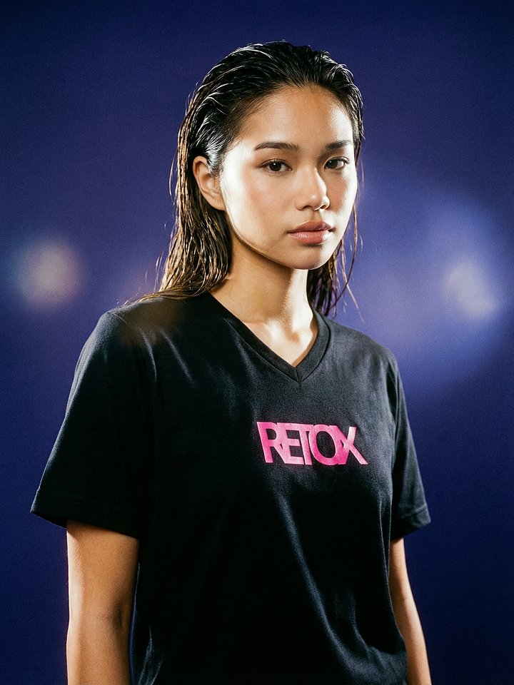 RETOX V-Neck T-Shirt product image (1)
