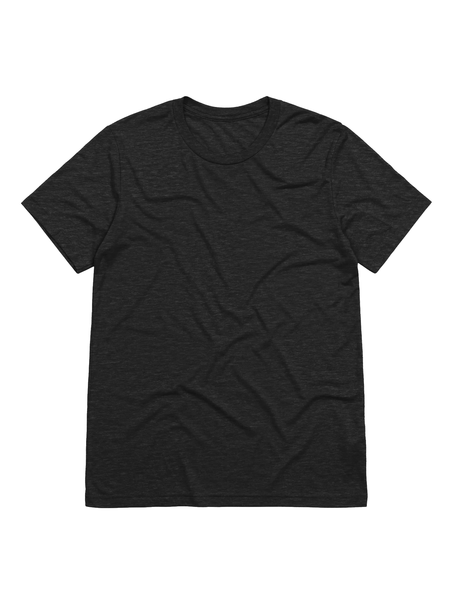 Faithful Pursuit™ | Mountain Majesty Wildlife T-Shirt – Charcoal-Black Triblend
