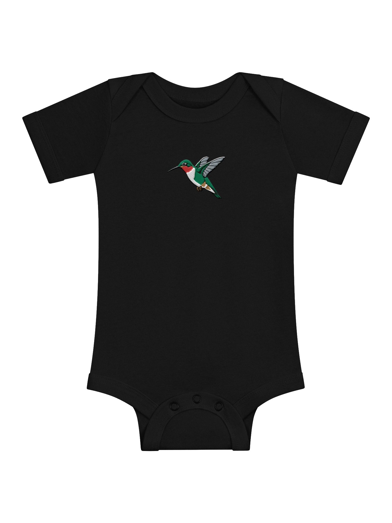 Ruby-Throated Hummingbird Baby Bodysuit product image (6)