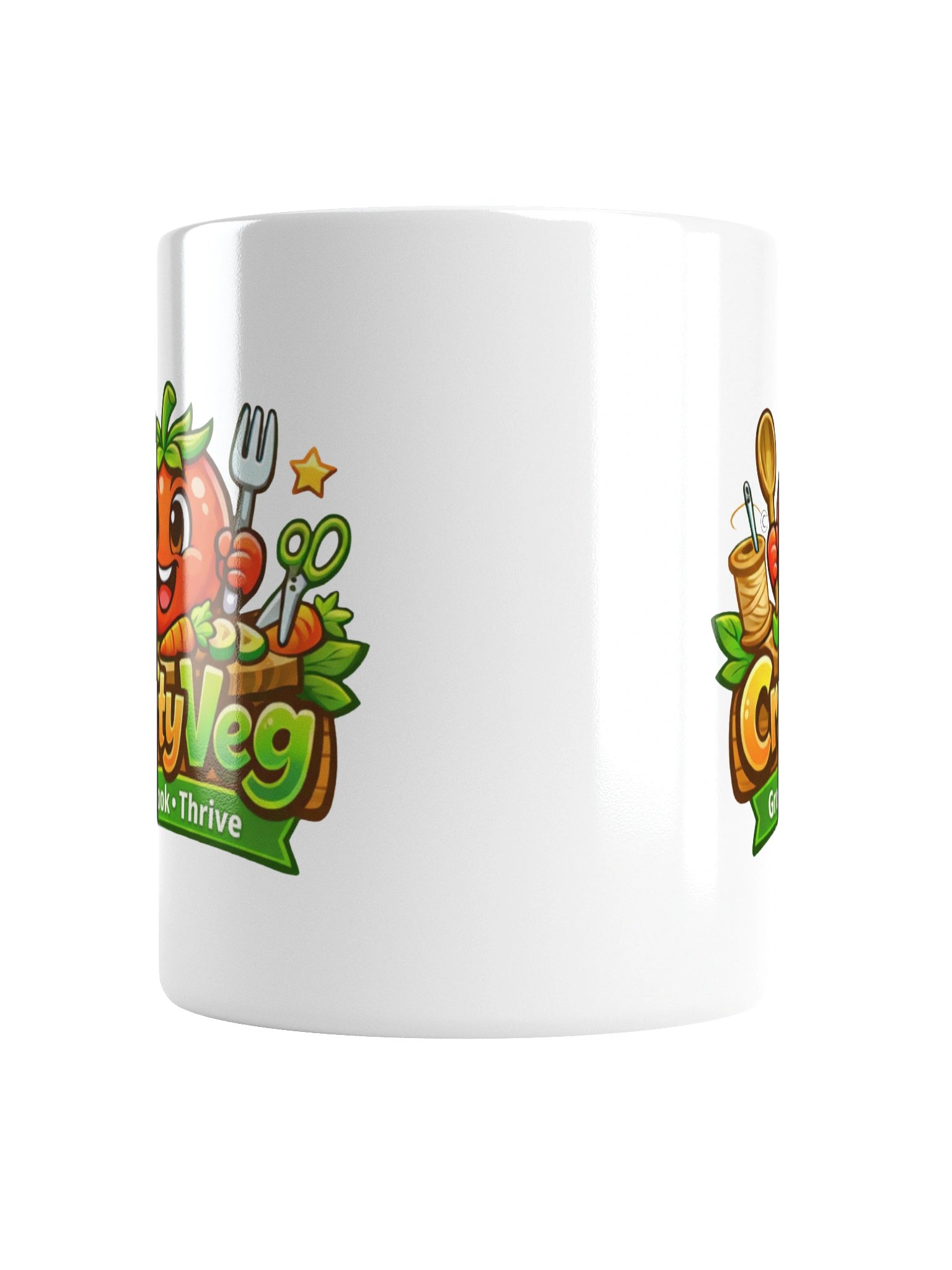 CraftyVeg Logo Mug product image (6)