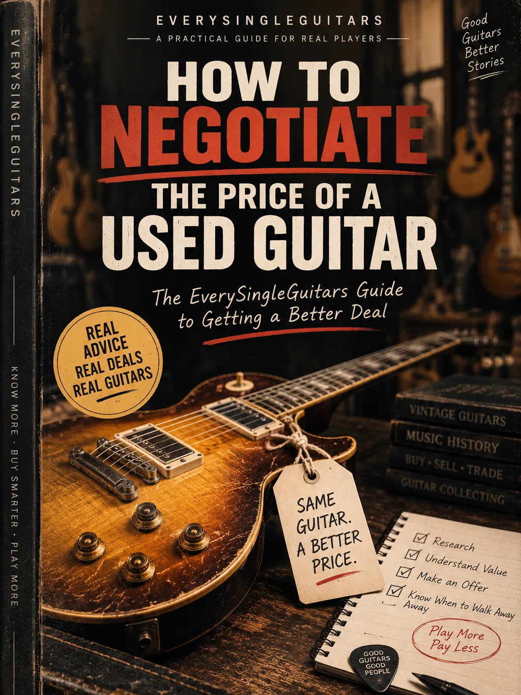 HOW TO NEGOTIATE PRICING FOR USED GUITARS (FREE) product image (1)