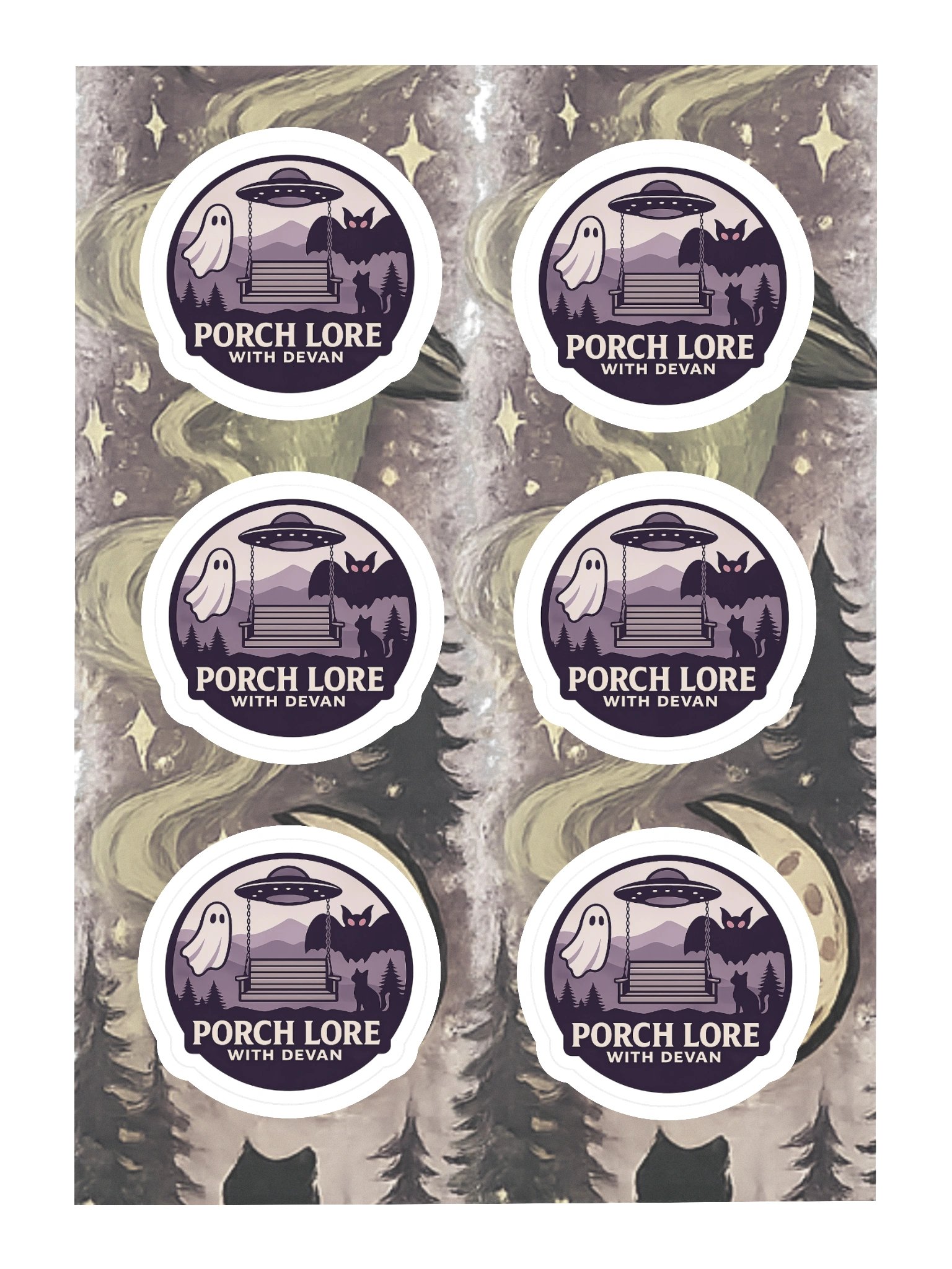 PORCH PALS STICKER SHEET product image (3)