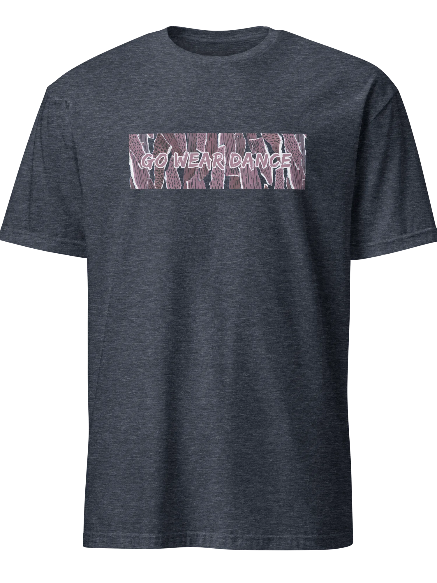 "Wild purple" soft t-shirt product image (3)