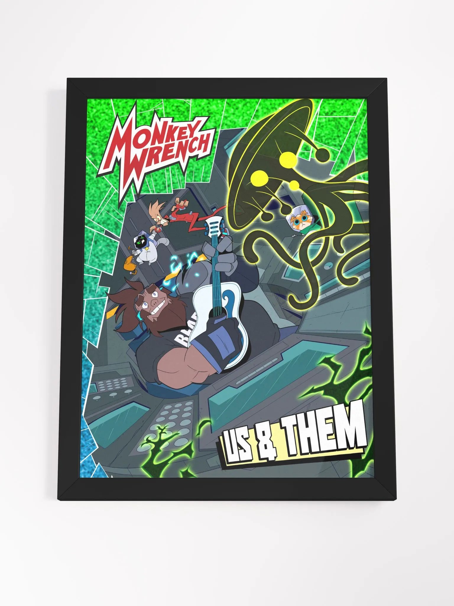 Monkey Wrench - Us & Them Framed Poster product image (4)