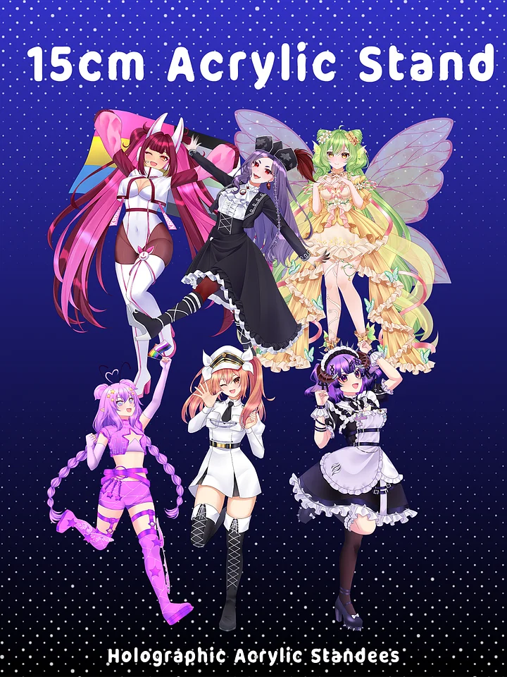 Color The Night Acrylic Stand product image (1)