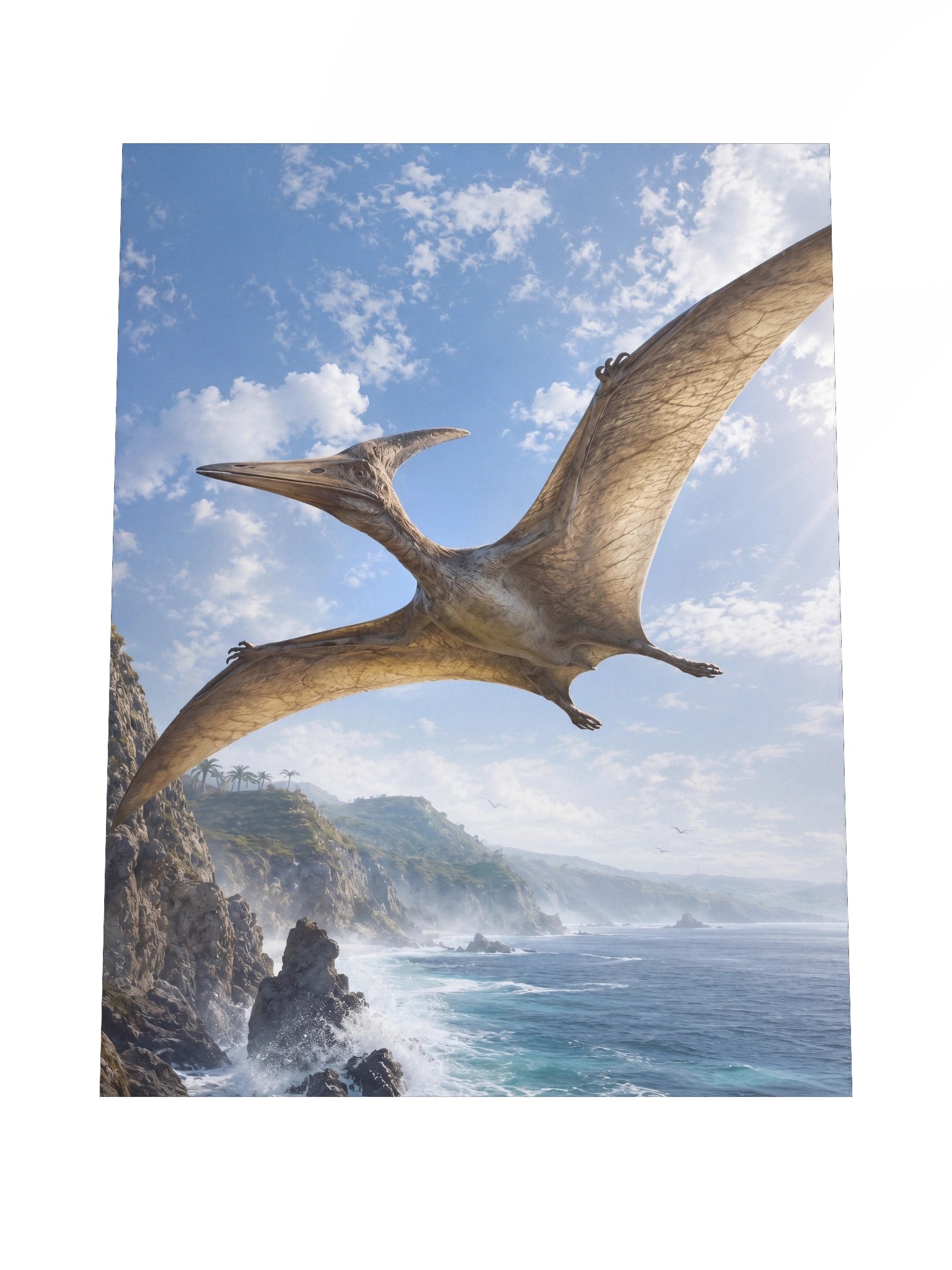 Pteranodon Prehistoric Coast Poster product image (4)