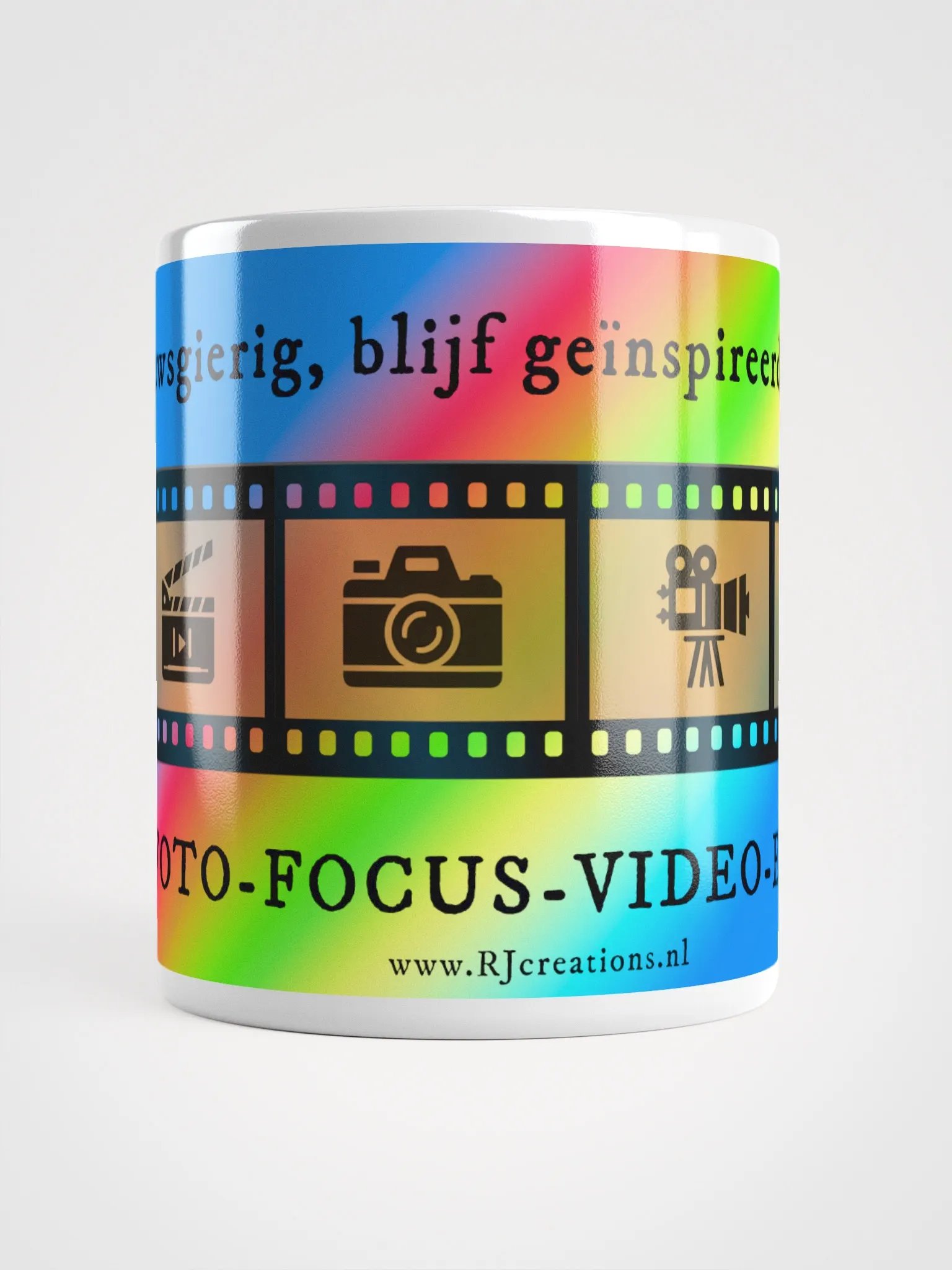 Creatieve Filmmaker Mok - Blijf Nieuwsgierig, Blijf Geïnspireerd, Blijf Creatief product image (5)