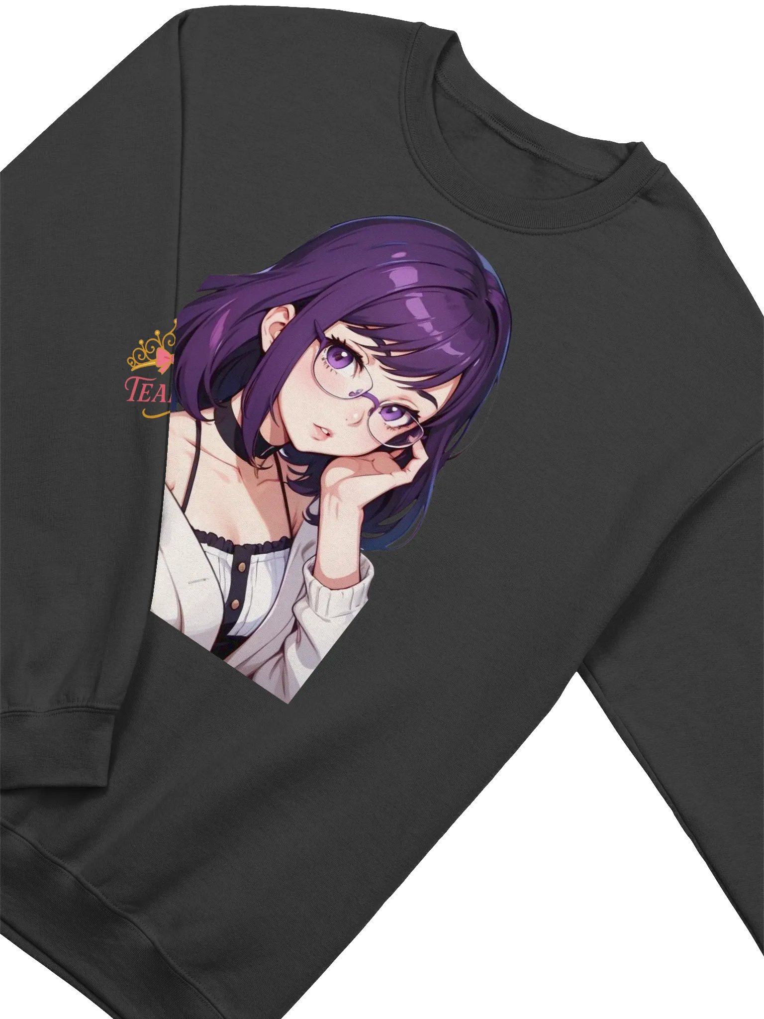 (Purple WAIFU) K Sweathshirt product image (2)