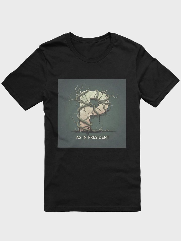 P as in president super soft t-shirt by dark alphabet product image (1)
