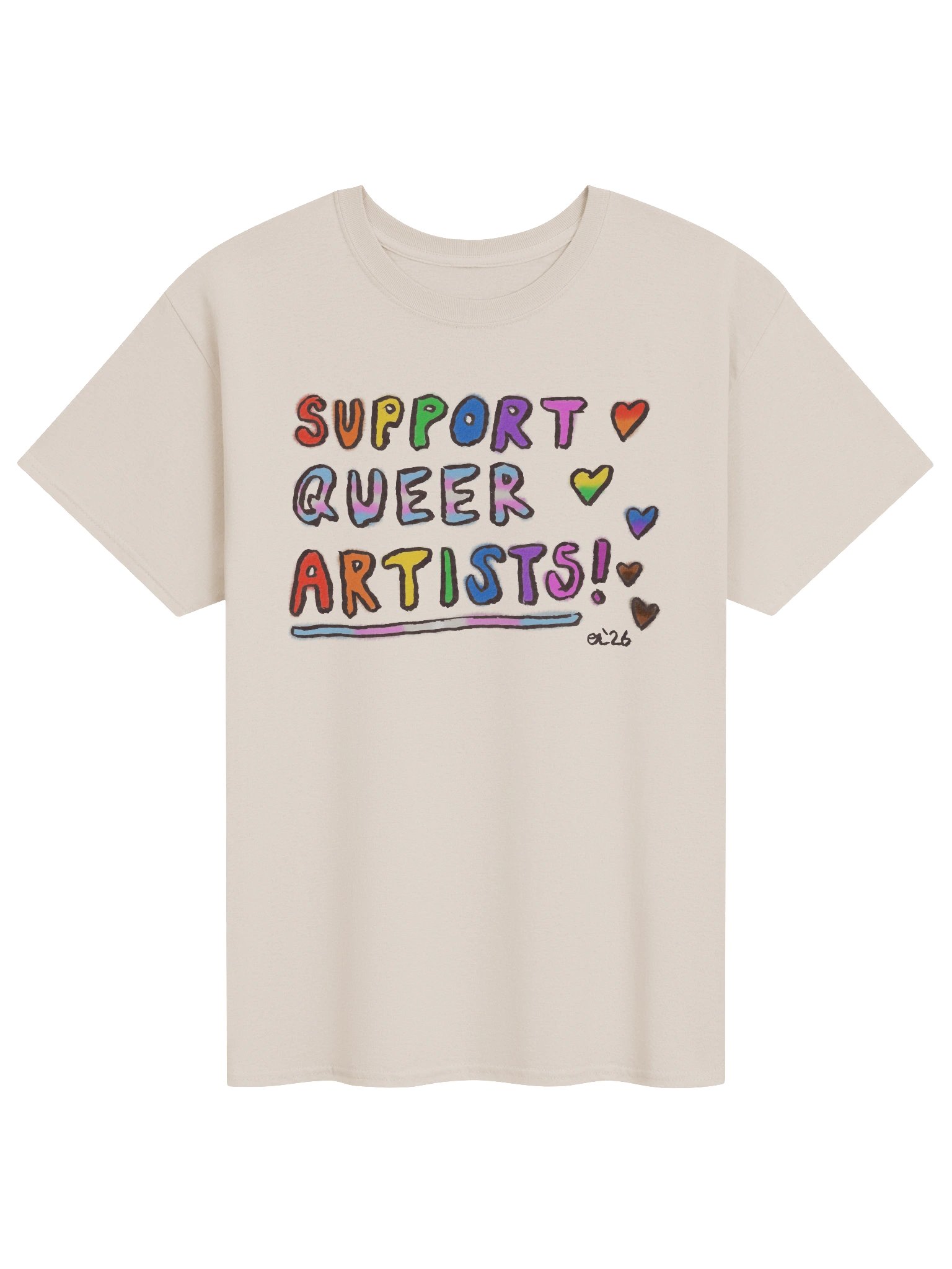 Support Queer Artists Tee product image (11)