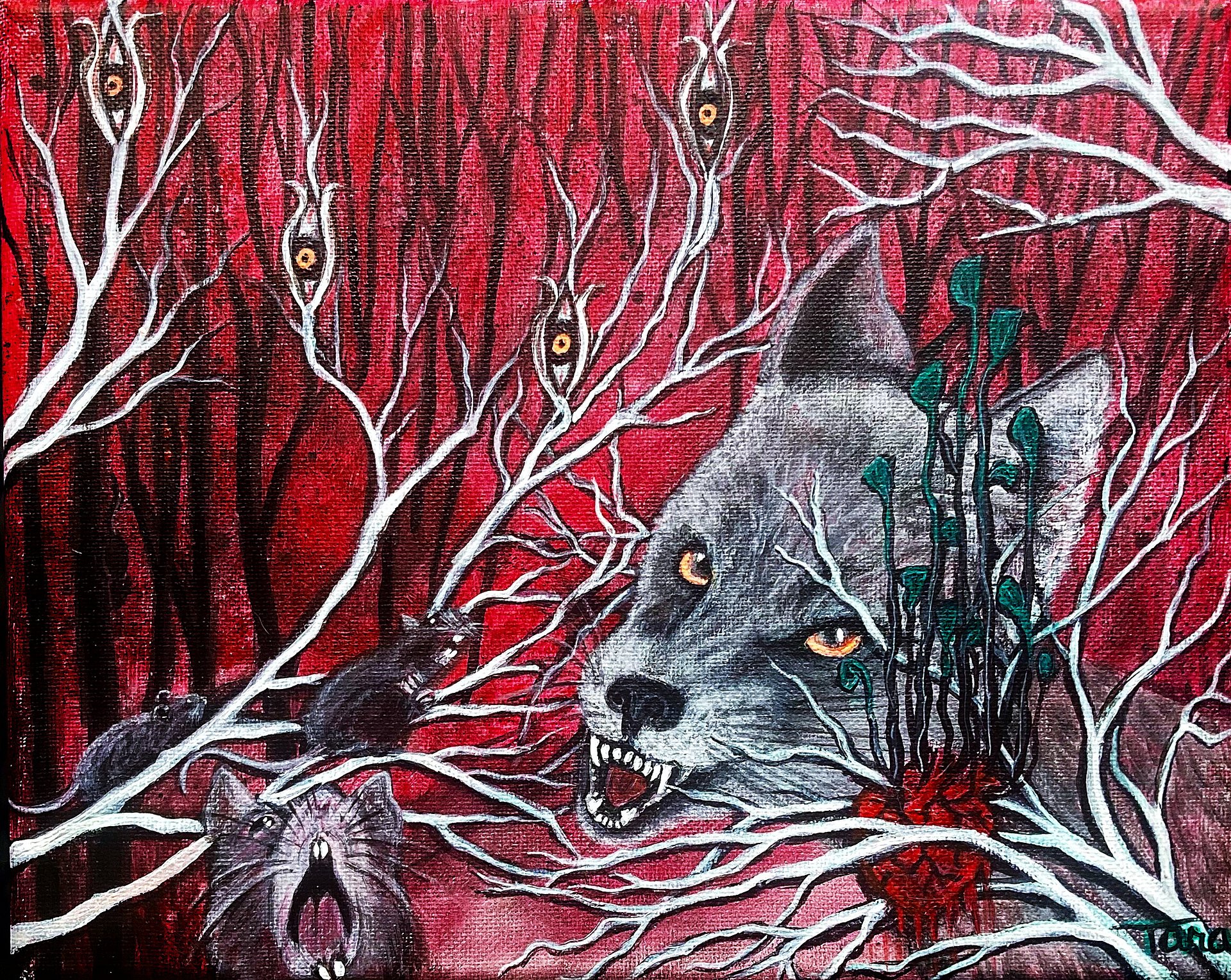 Eyes in the Bloodwood, Art Poster product image (9)